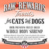 Northwest Naturals Raw Rewards Freeze-Dried Shrimp Treats for Dogs and Cats, Healthy, 1 Ingredient, 1 Oz
