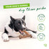 3-Pack, Pack Large Benebone Wishbone Durable Dog Chew Toy for Aggressive Chewers, Real Bacon, Chicken, Peanut Butter