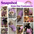 KYEESE Velvet Dog Pajamas for Medium Sized Dogs, Soft Pjs with Unicorn Pattern, 2X-Large
