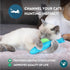 OurPets 100% North American Catnip Filled Fish Cat Toy, Interactive Chew Toy, Annette