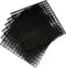ALEGI Plastic Egg Crate Aquarium Fish Tank Divider, 6pcs Black