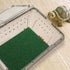 GANAZONO Fish Tank Artificial Grass Turf for Turtle Basking Platform, Reptile Supplies, Dark Green