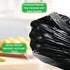 100 Count (100) Black Small T-Shirt Trash Bags with Handles,Perfect for Dogs&Cats Poop Bags,Car Trash Bags