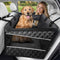 glozaic Large Dog Car Seat Integrated Hard-Back, Durable Waterproof Rear Seat Extension Pad