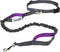 Tuff Mutt Hands-Free Waist Leash for Dog Walking, Running, Hiking - Adjustable Belt with Double Handle for Large Dogs
