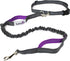 Tuff Mutt Hands-Free Waist Leash for Dog Walking, Running, Hiking - Adjustable Belt with Double Handle for Large Dogs