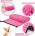 MICOOYO 3PCS Dog Towels for Drying, Super Absorbent Quick Drying Pet Grooming Towels for Puppy Cats (Yellow, Pink,