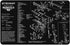 TekMat Gun Cleaning Mat for Beretta 92-M9, Black