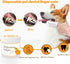 Pet Dental Cleaning Wipes for Dogs & Cats, Disposable Finger Toothbrush for Plaque & Tartar Removal, Oral Care, 50 Count
