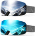 Ski Goggles for Men and Women, Anti-fog Snowboard Goggles with UV Protection