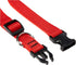 LupinePet Basics 3/4" Red 13-22" Adjustable Collar for Medium and Larger Dogs