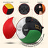 Yes4All Wall Ball, Soft Leather Weighted Medicine Ball for Dynamic Multifunctional Exercise, 6lbs - 30lbs