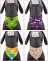 50 Pack Set PET SHOW Paw Pattern Small Dog Bandanas Bulk XS Washable Puppy Girl Boy Triangle Bibs Kerchief Cats Scarves