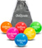 GoSports Plyometric Weighted Balls for Baseball & Softball Training 6 Pack -