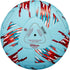 5 Wilson NCAA Vanquish Soccer Ball - Size (Blue/Red/White)