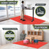 ProsourceFit Exercise Puzzle Mat -in, Checkered EVA Foam Floor Tiles w/Non-Slip Texture, Gym Mat w/Interlocking Foam