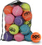 INSUM Squeaky Dog Balls - Squeaky Tennis Balls for Dogs, Multicolor |