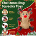 Newget Squeaky Dog Toys, Dog Squeaky Toy with Crinkle Paper, Interactive Durable Plush Dog Chew Toys for Puppy, Small