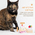 Set, Set 2 Pearhead Happy Birthday Cake Cat Toy Stuffed Birthday Cake and Cupcake Cat Toys with Catnip and Squeakers