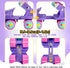 2-5 SULIFEEL Kids Adjustable Quad Roller Skates,Toddler Beginner Roller Skates for Girls and Boys Age Years Old
