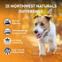 25 Oz Northwest Naturals Freeze-Dried Chicken Dog Food - Bite-Sized Nuggets - Grain-Free, High-Protein, Raw Diet