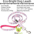 EcoBark Dog Leash, 4 FT / 5 FT / 6 FT Reflective with Padded Handle, Strong Heavy Duty Nylon for Small Medium Dogs