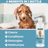 USDA Organic Dog Shampoo, Conditioner & Detangler - Best for Goldendoodles, Poodles, Sensitive Skin, 16OZ