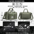 Gun Range Bag for Handguns and Ammo, Tactical Pistol Case Duffle Bags for Shooting Range Sport