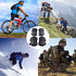 Tactical Combat Knee & Elbow Protective Pads Set for Outdoor CS Paintball Game, Cycling Safety Skateboarding Gear