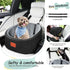 30 Lbs,Ultra Ride,2 Lealchum Dog Car Seat for Small Dogs Up to Soft Fabric Fill in Comfy Memory Foam,Happy Pet Safety