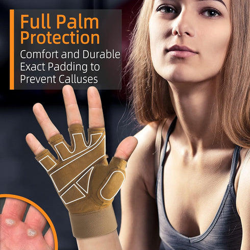 Breathable Weight Lifting Gloves - Full Palm Protection for All Athletes
