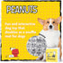 Interactive Crinkle Friendship Comic Book Toy with Squeakers and Treat Pockets, Snuffle Mat Dog Toy