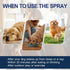 5 oz /150ml Potty Training Spray for Dogs fl Dog Pee Training Aid for Puppies & Adults Dogs Helps Guide Dog to Pee Pads