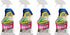 OdoBan Pet Solutions Oxy Stain Remover - Pet Stain Eliminator, 4-Pack, 32 Ounce Spray Each
