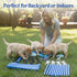 8 19.5" Set Race&Herd Puppy Play Gym, Dog Play Mat, Bungee Straps Interactive Puppy Active Toys - Small Dog Jungle Gym