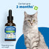 Pet Wellbeing Calming Care for Cats - Calm Support, Relaxed Nervous System, Emotional Balance - 2 oz (59 ml) Herbal