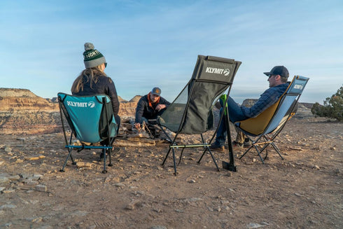 Lightweight Grey Camp Chair - Ridgeline Outdoor Seating