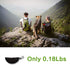 2 Pcs Collapsible Dog Bowls for Travel - Foldable, Portable for Food and Water (Green+Orange)