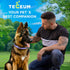TECEUM Reflective Pet Collar – Lavender XL, Basic Nylon Dog Collar with Quick Release Buckle for Dogs & Cats