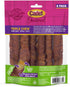 6 Count Cadet Gourmet Triple Chews Long-Lasting Pork Hide Sticks with Apple and Duck, Healthy Dog Treats for Small