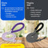 Blueberry Pet Durable Diagonal Striped Collar Leash Training Set with Comfy Neoprene Handle, Lavender, 6 ft, Strong Training Leashes for Dogs