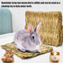 22 Chinchilla Hamiledyi Bunny Grass Mat Natural Woven Hamster Grass Bed Nest PCS Small Animal Handmade Bedding Hay Mat