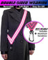 FREEMOVE Reflective SASH with 2 Bands, Reflective Runners Waist Belt with 4 Arm Bands, Easy to Put On/Off, Reflective