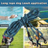 Long Dog Leash Tie-Out Check Cord, 16FT/30FT/50FT/100FT Heavy Duty Recall Training Rope Leash for Dogs