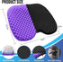 Kayak Seat Cushion, Thicken Anti Slip Waterproof Gel Pad for Canoe Rowing, Portable Dinghy for Fishing Kayak