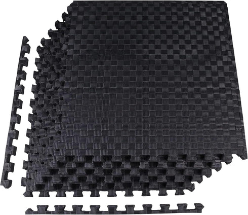 Elevon Puzzle Exercise Gym Flooring Mat, EVA Interlocking Foam Tiles Workout Mat