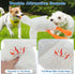 GLIDESMOOTH Dog Toys for Aggressive Chewers, Goose Chew Toy for Dogs, Squeaker Crinkle Plush Toy, Tough Interactive Dog