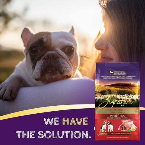 Zignature Lamb Limited Ingredient Formula Dry Dog Food (4lb) - Small Bites