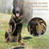 Strong Slip Rope Dog Training Leash (5ft), Heavy Duty Braided Nylon Lead with Padded Handle for Medium Large Dogs