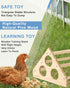 15.5" 10.6" 7" vensovo Chicken Perch Roosting- Woodern Chick Roosts and Perches Stand Training Perch for Baby Chicks